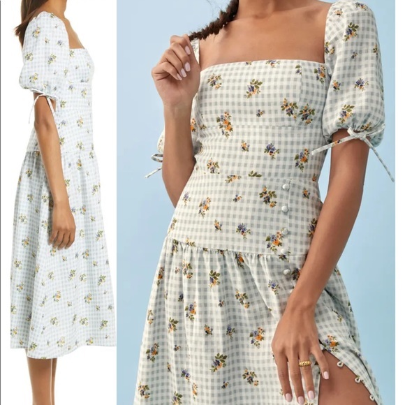 Reformation Melony Dress Al Fresco - Picture 5 of 10